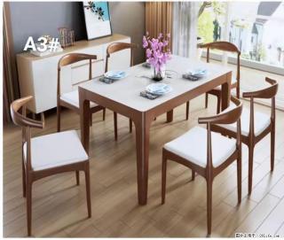 T08高级长方桌，胡桃色  1.35米带炉一桌四椅650元，现货11套。 - 荆州28生活网 jingzhou.28life.com